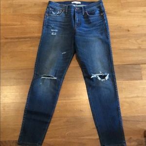 Madewell High Riser Skinny